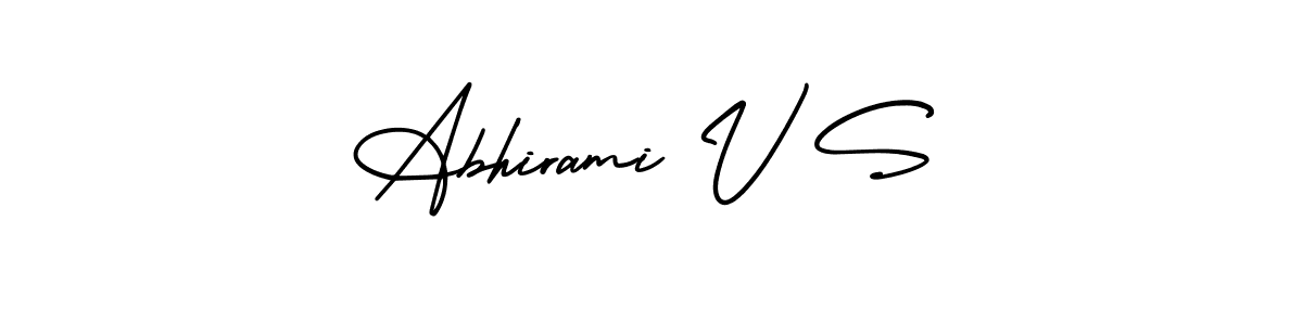 Also we have Abhirami V S name is the best signature style. Create professional handwritten signature collection using AmerikaSignatureDemo-Regular autograph style. Abhirami V S signature style 3 images and pictures png