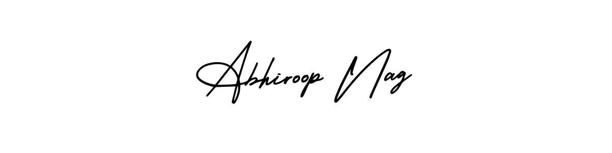 How to make Abhiroop Nag signature? AmerikaSignatureDemo-Regular is a professional autograph style. Create handwritten signature for Abhiroop Nag name. Abhiroop Nag signature style 3 images and pictures png