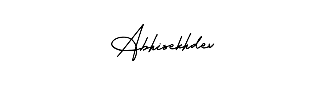 How to Draw Abhisekhdev signature style? AmerikaSignatureDemo-Regular is a latest design signature styles for name Abhisekhdev. Abhisekhdev signature style 3 images and pictures png