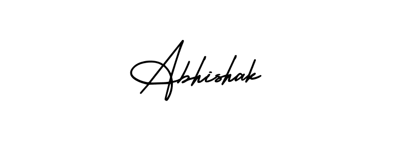 if you are searching for the best signature style for your name Abhishak. so please give up your signature search. here we have designed multiple signature styles  using AmerikaSignatureDemo-Regular. Abhishak signature style 3 images and pictures png