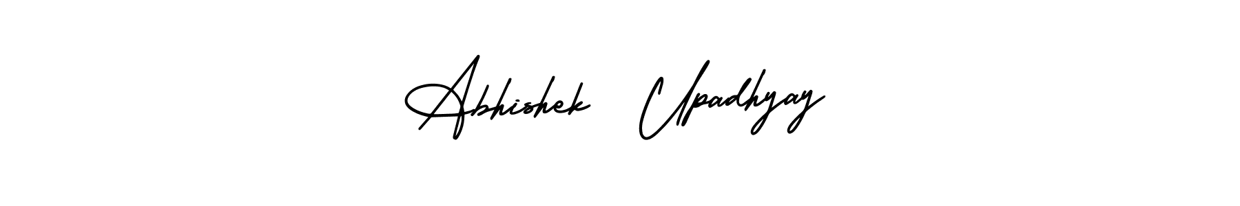 How to Draw Abhishek  Upadhyay signature style? AmerikaSignatureDemo-Regular is a latest design signature styles for name Abhishek  Upadhyay. Abhishek  Upadhyay signature style 3 images and pictures png