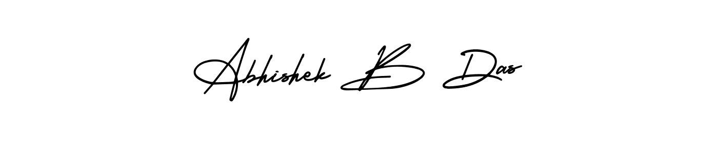 This is the best signature style for the Abhishek B Das name. Also you like these signature font (AmerikaSignatureDemo-Regular). Mix name signature. Abhishek B Das signature style 3 images and pictures png
