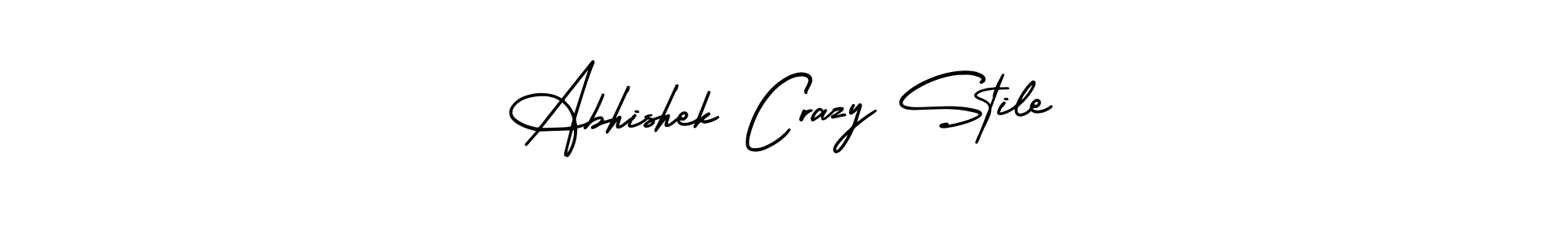 Make a short Abhishek Crazy Stile signature style. Manage your documents anywhere anytime using AmerikaSignatureDemo-Regular. Create and add eSignatures, submit forms, share and send files easily. Abhishek Crazy Stile signature style 3 images and pictures png