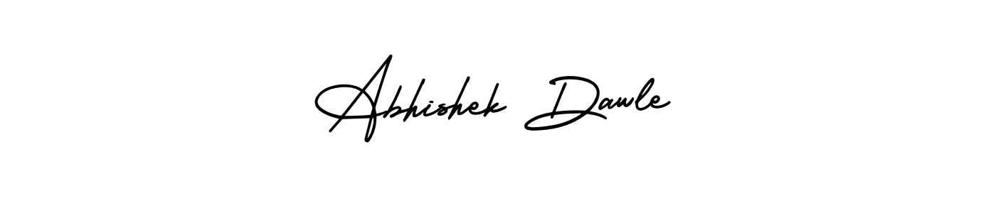 Create a beautiful signature design for name Abhishek Dawle. With this signature (AmerikaSignatureDemo-Regular) fonts, you can make a handwritten signature for free. Abhishek Dawle signature style 3 images and pictures png