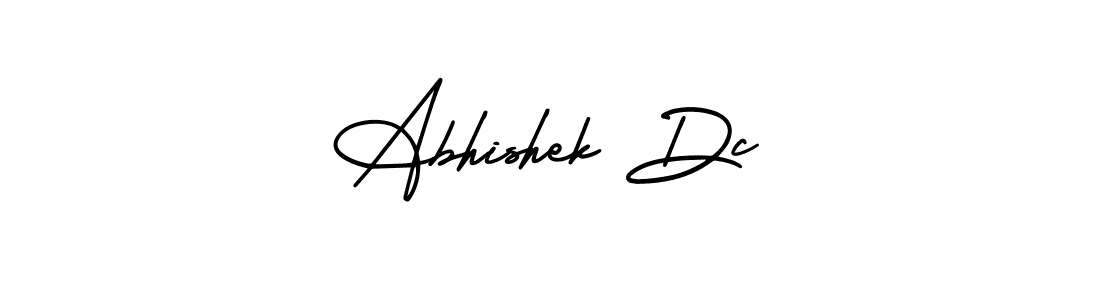 Make a beautiful signature design for name Abhishek Dc. Use this online signature maker to create a handwritten signature for free. Abhishek Dc signature style 3 images and pictures png