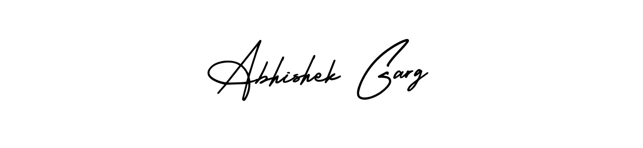 The best way (AmerikaSignatureDemo-Regular) to make a short signature is to pick only two or three words in your name. The name Abhishek Garg include a total of six letters. For converting this name. Abhishek Garg signature style 3 images and pictures png