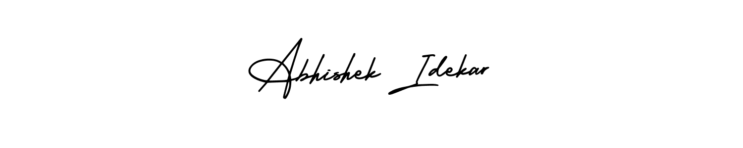 See photos of Abhishek Idekar official signature by Spectra . Check more albums & portfolios. Read reviews & check more about AmerikaSignatureDemo-Regular font. Abhishek Idekar signature style 3 images and pictures png