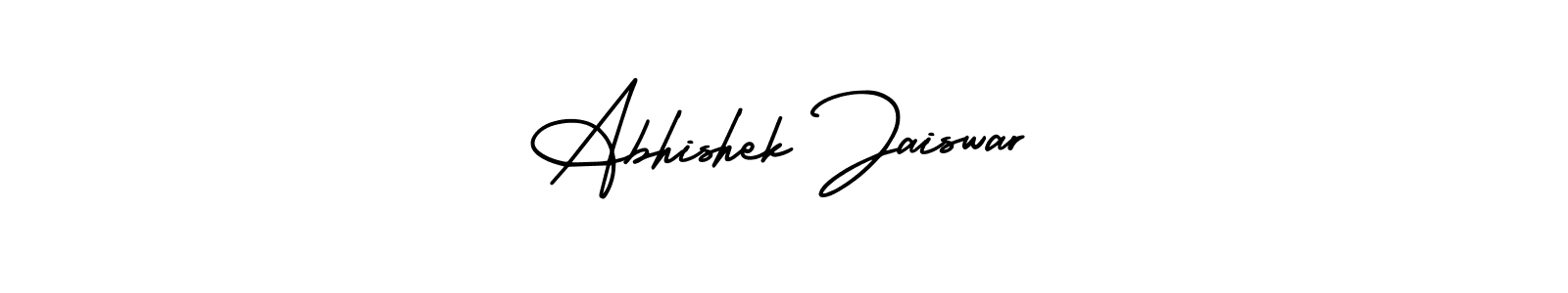Design your own signature with our free online signature maker. With this signature software, you can create a handwritten (AmerikaSignatureDemo-Regular) signature for name Abhishek Jaiswar. Abhishek Jaiswar signature style 3 images and pictures png