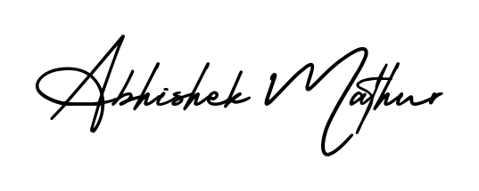 Generate high-definition signature styles for Abhishek Mathur. The AmerikaSignatureDemo-Regular typeface ensures crisp legibility and sophisticated design. Abhishek Mathur signature style 3 images and pictures png