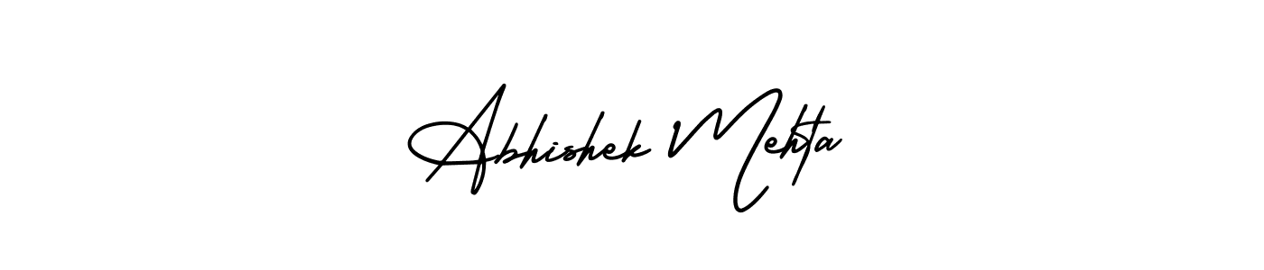 Make a beautiful signature design for name Abhishek Mehta. Use this online signature maker to create a handwritten signature for free. Abhishek Mehta signature style 3 images and pictures png