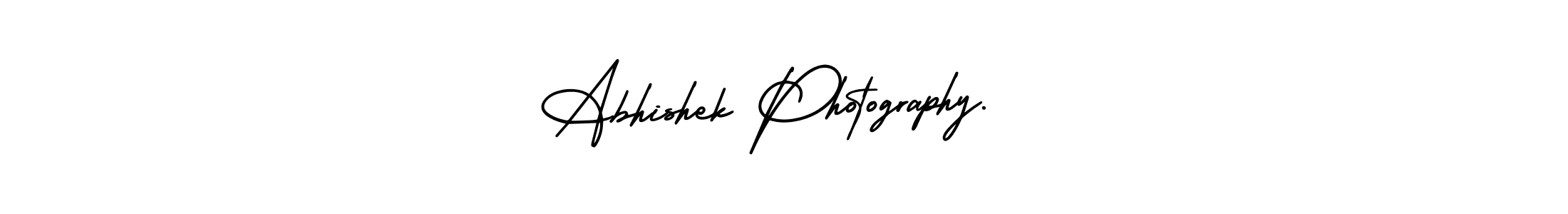 Make a beautiful signature design for name Abhishek Photography. . With this signature (AmerikaSignatureDemo-Regular) style, you can create a handwritten signature for free. Abhishek Photography.  signature style 3 images and pictures png