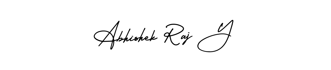 Make a beautiful signature design for name Abhishek Raj Y. Use this online signature maker to create a handwritten signature for free. Abhishek Raj Y signature style 3 images and pictures png