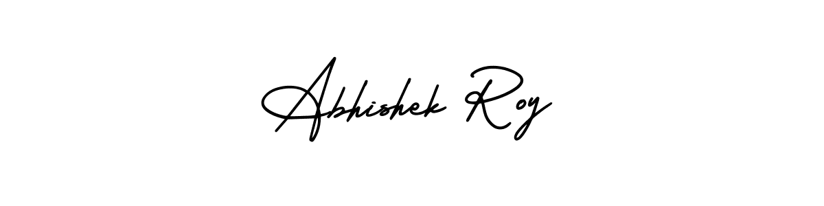 It looks lik you need a new signature style for name Abhishek Roy. Design unique handwritten (AmerikaSignatureDemo-Regular) signature with our free signature maker in just a few clicks. Abhishek Roy signature style 3 images and pictures png