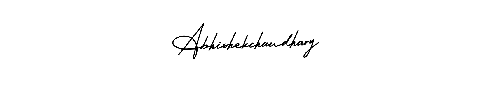 How to make Abhishekchaudhary signature? AmerikaSignatureDemo-Regular is a professional autograph style. Create handwritten signature for Abhishekchaudhary name. Abhishekchaudhary signature style 3 images and pictures png