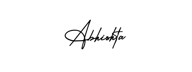 Also we have Abhishta name is the best signature style. Create professional handwritten signature collection using AmerikaSignatureDemo-Regular autograph style. Abhishta signature style 3 images and pictures png