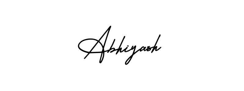 How to make Abhiyash signature? AmerikaSignatureDemo-Regular is a professional autograph style. Create handwritten signature for Abhiyash name. Abhiyash signature style 3 images and pictures png