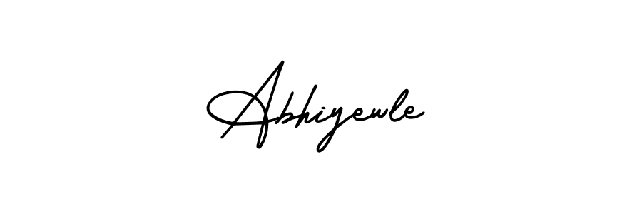 It looks lik you need a new signature style for name Abhiyewle. Design unique handwritten (AmerikaSignatureDemo-Regular) signature with our free signature maker in just a few clicks. Abhiyewle signature style 3 images and pictures png