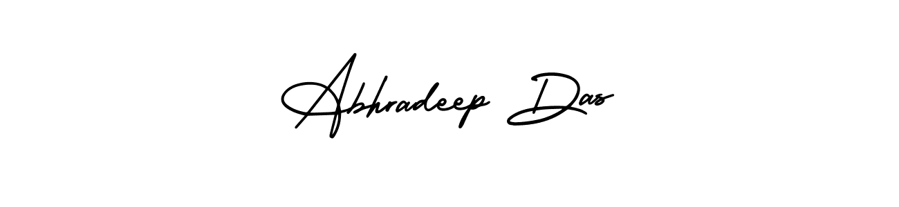 This is the best signature style for the Abhradeep Das name. Also you like these signature font (AmerikaSignatureDemo-Regular). Mix name signature. Abhradeep Das signature style 3 images and pictures png