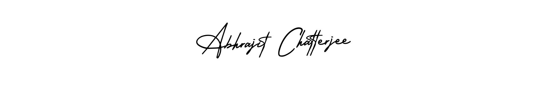 Make a beautiful signature design for name Abhrajit Chatterjee. With this signature (AmerikaSignatureDemo-Regular) style, you can create a handwritten signature for free. Abhrajit Chatterjee signature style 3 images and pictures png