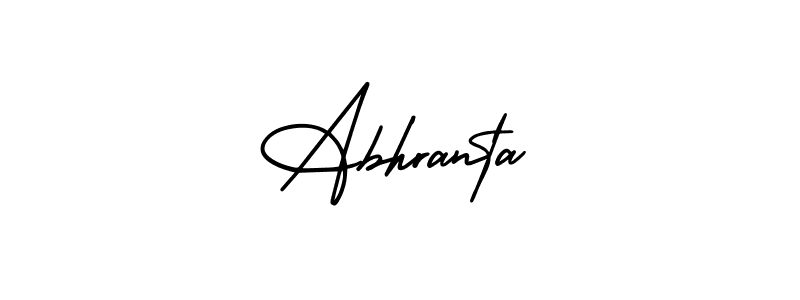 Also we have Abhranta name is the best signature style. Create professional handwritten signature collection using AmerikaSignatureDemo-Regular autograph style. Abhranta signature style 3 images and pictures png