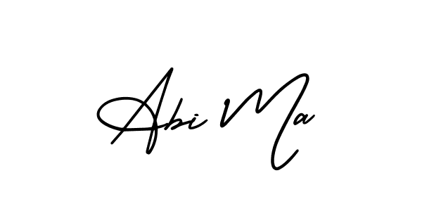 Also we have Abi Ma name is the best signature style. Create professional handwritten signature collection using AmerikaSignatureDemo-Regular autograph style. Abi Ma signature style 3 images and pictures png