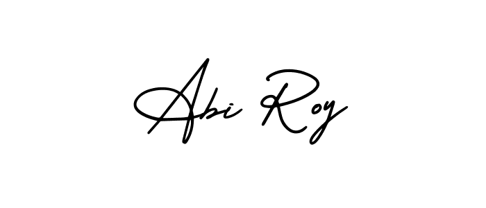 Check out images of Autograph of Abi Roy name. Actor Abi Roy Signature Style. AmerikaSignatureDemo-Regular is a professional sign style online. Abi Roy signature style 3 images and pictures png