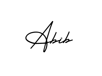 Also we have Abib name is the best signature style. Create professional handwritten signature collection using AmerikaSignatureDemo-Regular autograph style. Abib signature style 3 images and pictures png