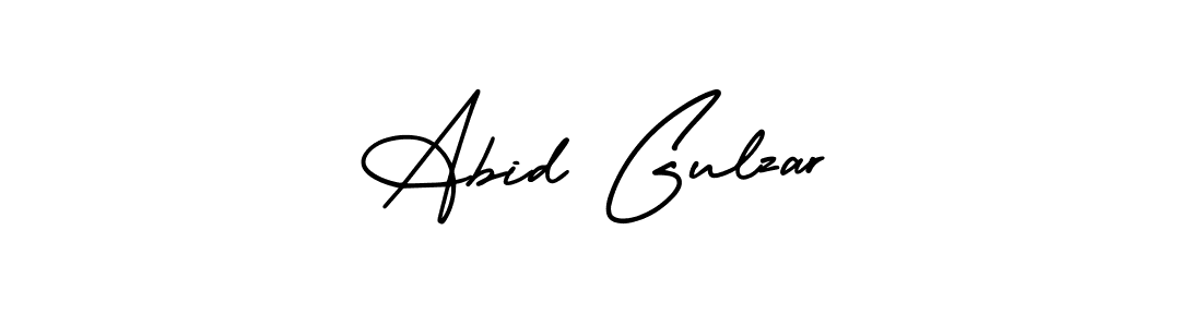 Use a signature maker to create a handwritten signature online. With this signature software, you can design (AmerikaSignatureDemo-Regular) your own signature for name Abid Gulzar. Abid Gulzar signature style 3 images and pictures png