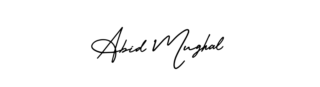 AmerikaSignatureDemo-Regular is a professional signature style that is perfect for those who want to add a touch of class to their signature. It is also a great choice for those who want to make their signature more unique. Get Abid Mughal name to fancy signature for free. Abid Mughal signature style 3 images and pictures png