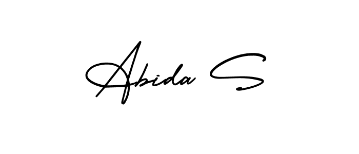 How to Draw Abida S signature style? AmerikaSignatureDemo-Regular is a latest design signature styles for name Abida S. Abida S signature style 3 images and pictures png