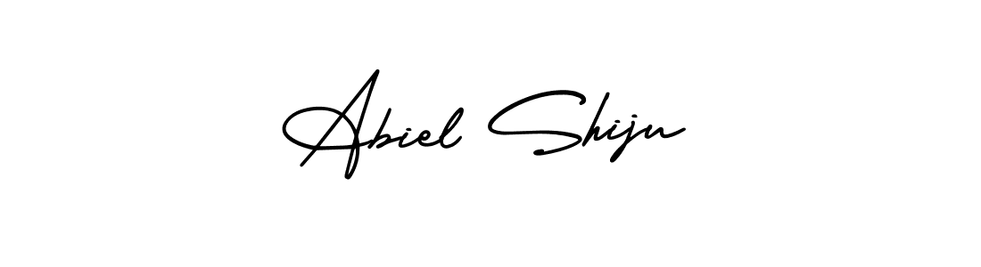 Make a beautiful signature design for name Abiel Shiju. Use this online signature maker to create a handwritten signature for free. Abiel Shiju signature style 3 images and pictures png