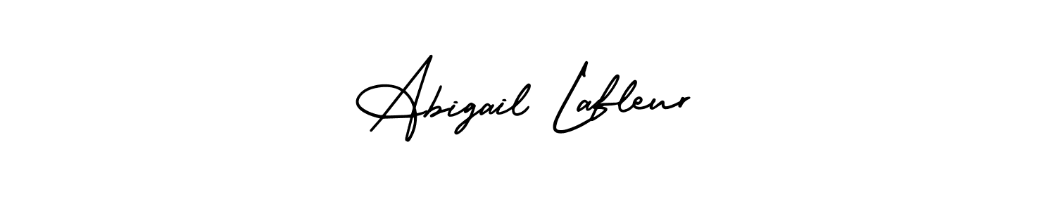 Make a beautiful signature design for name Abigail Lafleur. With this signature (AmerikaSignatureDemo-Regular) style, you can create a handwritten signature for free. Abigail Lafleur signature style 3 images and pictures png