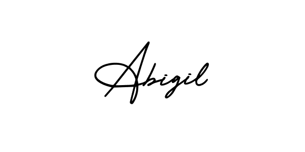 This is the best signature style for the Abigil name. Also you like these signature font (AmerikaSignatureDemo-Regular). Mix name signature. Abigil signature style 3 images and pictures png