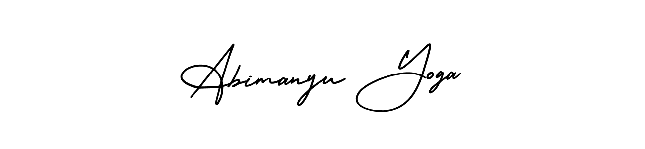 Check out images of Autograph of Abimanyu Yoga name. Actor Abimanyu Yoga Signature Style. AmerikaSignatureDemo-Regular is a professional sign style online. Abimanyu Yoga signature style 3 images and pictures png