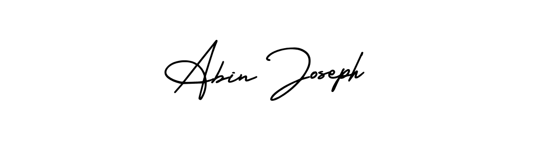 AmerikaSignatureDemo-Regular is a professional signature style that is perfect for those who want to add a touch of class to their signature. It is also a great choice for those who want to make their signature more unique. Get Abin Joseph name to fancy signature for free. Abin Joseph signature style 3 images and pictures png