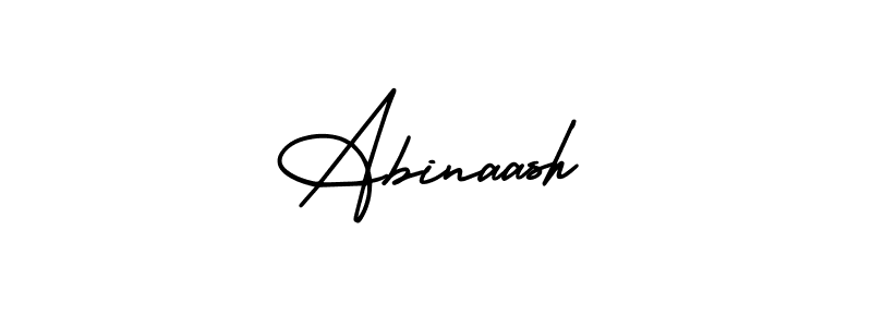 How to make Abinaash signature? AmerikaSignatureDemo-Regular is a professional autograph style. Create handwritten signature for Abinaash name. Abinaash signature style 3 images and pictures png