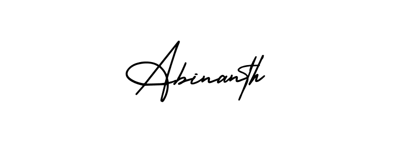 It looks lik you need a new signature style for name Abinanth. Design unique handwritten (AmerikaSignatureDemo-Regular) signature with our free signature maker in just a few clicks. Abinanth signature style 3 images and pictures png