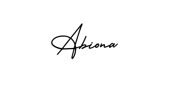 Similarly AmerikaSignatureDemo-Regular is the best handwritten signature design. Signature creator online .You can use it as an online autograph creator for name Abiona. Abiona signature style 3 images and pictures png