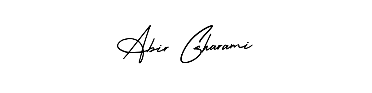 How to make Abir Gharami signature? AmerikaSignatureDemo-Regular is a professional autograph style. Create handwritten signature for Abir Gharami name. Abir Gharami signature style 3 images and pictures png