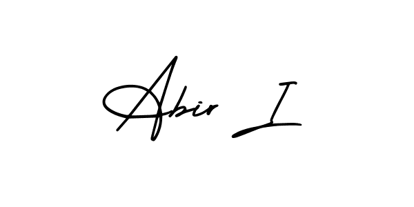 Make a beautiful signature design for name Abir I. Use this online signature maker to create a handwritten signature for free. Abir I signature style 3 images and pictures png