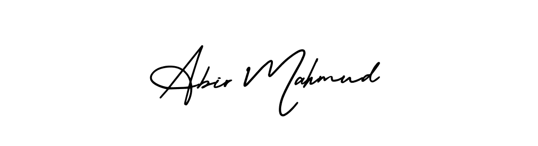 How to Draw Abir Mahmud signature style? AmerikaSignatureDemo-Regular is a latest design signature styles for name Abir Mahmud. Abir Mahmud signature style 3 images and pictures png