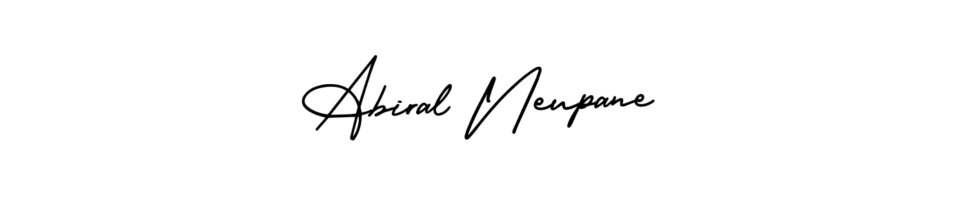 Check out images of Autograph of Abiral Neupane name. Actor Abiral Neupane Signature Style. AmerikaSignatureDemo-Regular is a professional sign style online. Abiral Neupane signature style 3 images and pictures png