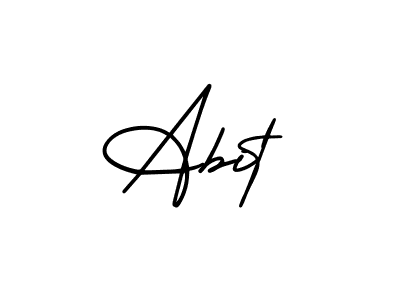 Abit stylish signature style. Best Handwritten Sign (AmerikaSignatureDemo-Regular) for my name. Handwritten Signature Collection Ideas for my name Abit. Abit signature style 3 images and pictures png