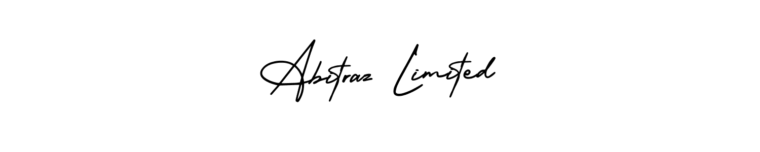 Also we have Abitraz Limited name is the best signature style. Create professional handwritten signature collection using AmerikaSignatureDemo-Regular autograph style. Abitraz Limited signature style 3 images and pictures png