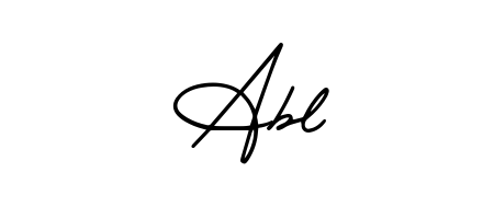 Make a beautiful signature design for name Abl. Use this online signature maker to create a handwritten signature for free. Abl signature style 3 images and pictures png