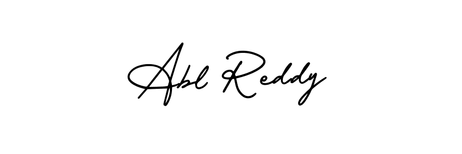 Also You can easily find your signature by using the search form. We will create Abl Reddy name handwritten signature images for you free of cost using AmerikaSignatureDemo-Regular sign style. Abl Reddy signature style 3 images and pictures png