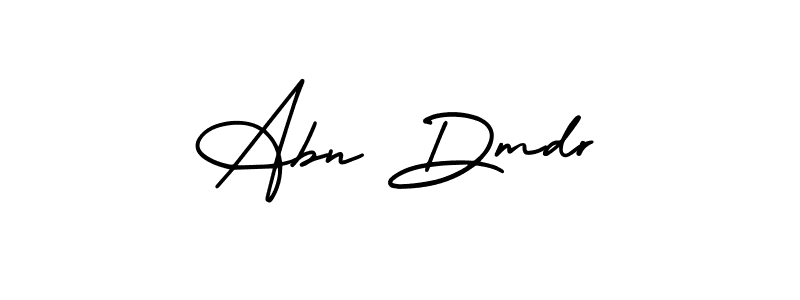 Similarly AmerikaSignatureDemo-Regular is the best handwritten signature design. Signature creator online .You can use it as an online autograph creator for name Abn Dmdr. Abn Dmdr signature style 3 images and pictures png