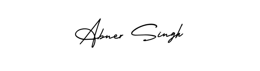 You can use this online signature creator to create a handwritten signature for the name Abner Singh. This is the best online autograph maker. Abner Singh signature style 3 images and pictures png