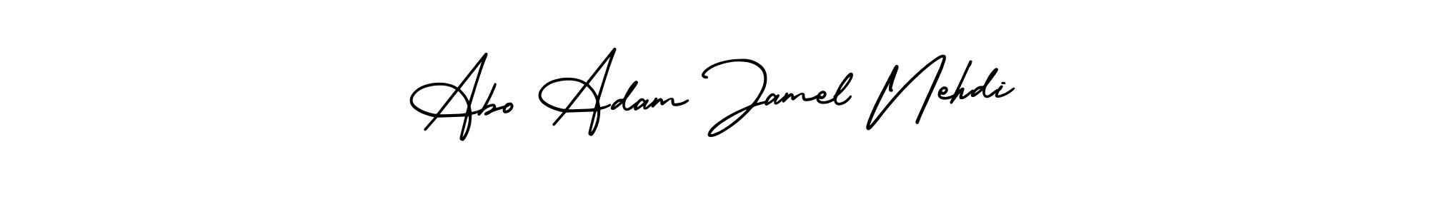 Once you've used our free online signature maker to create your best signature AmerikaSignatureDemo-Regular style, it's time to enjoy all of the benefits that Abo Adam Jamel Nehdi name signing documents. Abo Adam Jamel Nehdi signature style 3 images and pictures png