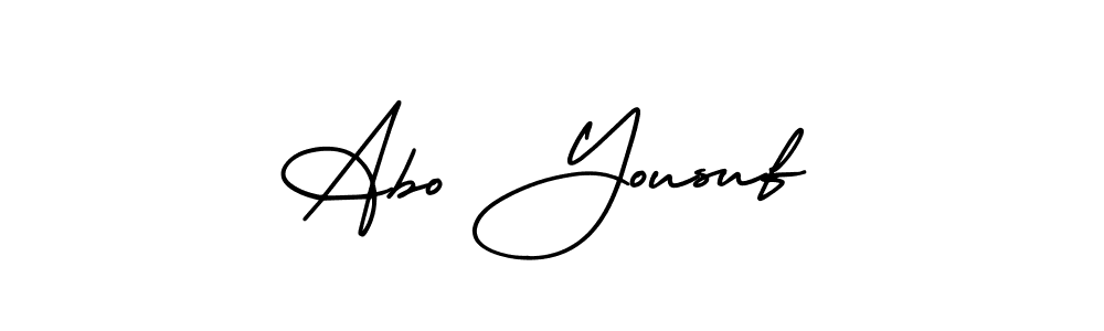 Check out images of Autograph of Abo Yousuf name. Actor Abo Yousuf Signature Style. AmerikaSignatureDemo-Regular is a professional sign style online. Abo Yousuf signature style 3 images and pictures png